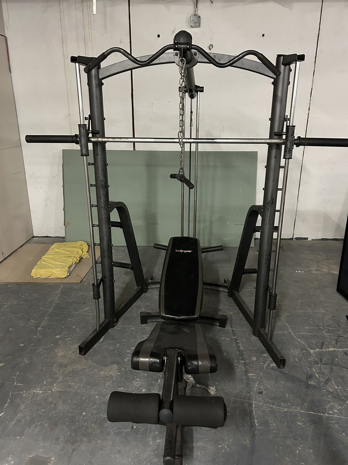 Multi Function Power Lifting Gym Cage