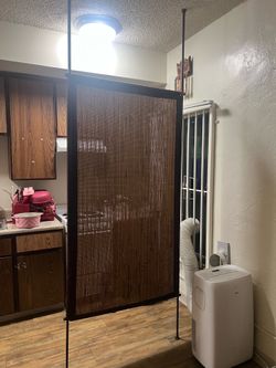 Bamboo room divider
