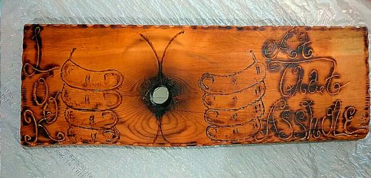 Hand crafted wall art.