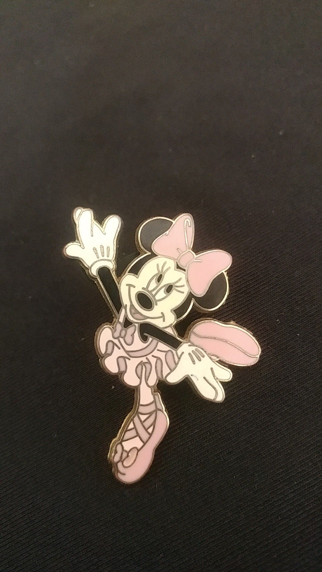 Minnie Mouse ballerina pin