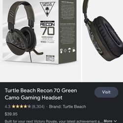 Turtle Beach Gaming Headset- PS4/PRO, XBOX ONE, NINTENDO, MOBILE, NEWEST XBOX & PS5