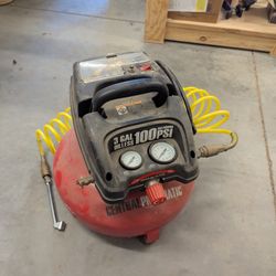 Central Pneumatic 3 Gallon 1/3 HP Pancake Air Compressor