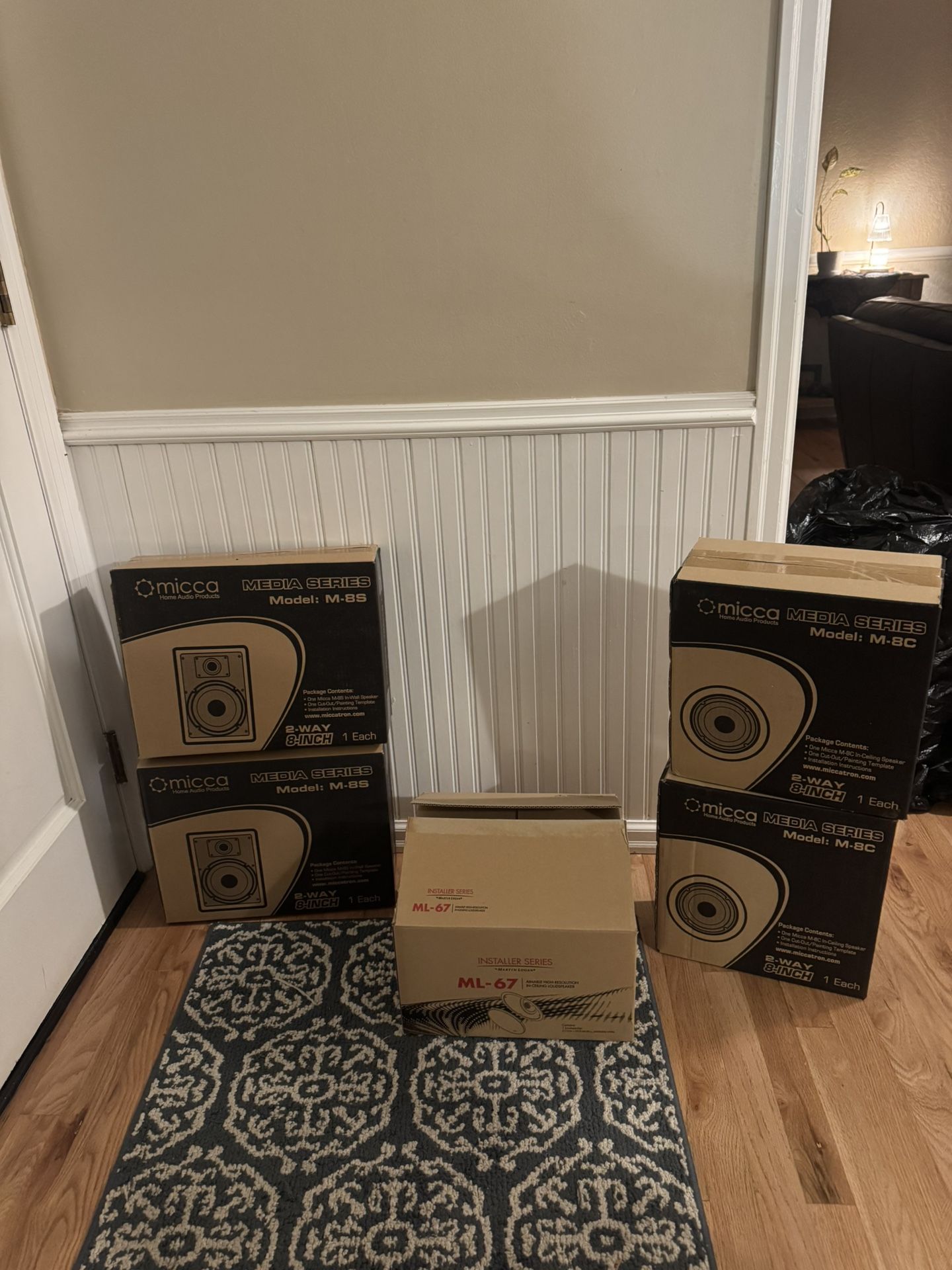 Brand New Speakers - In-wall / In-ceiling Surround Sound