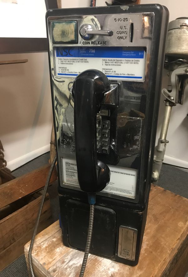 Vintage Pay Phone for Sale in LEWIS MCCHORD, WA OfferUp
