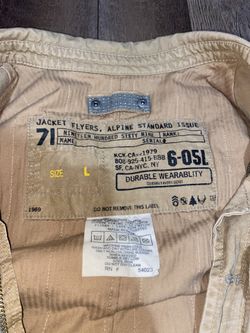 GAP Vintage 1969 Military Aviation Bomber Jacket Men