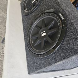 Kicker Sub Speakers Kickers 12" Inch