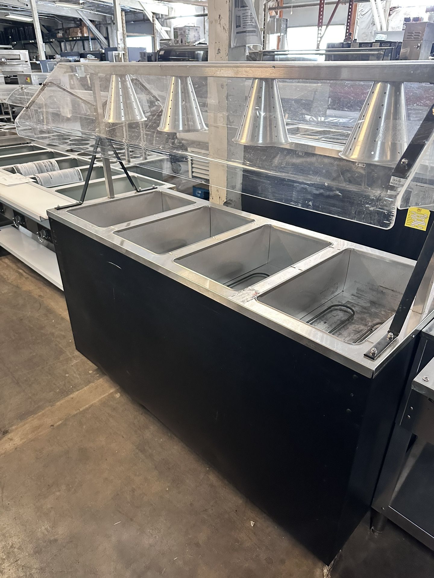 Steam Table 4 Compartment