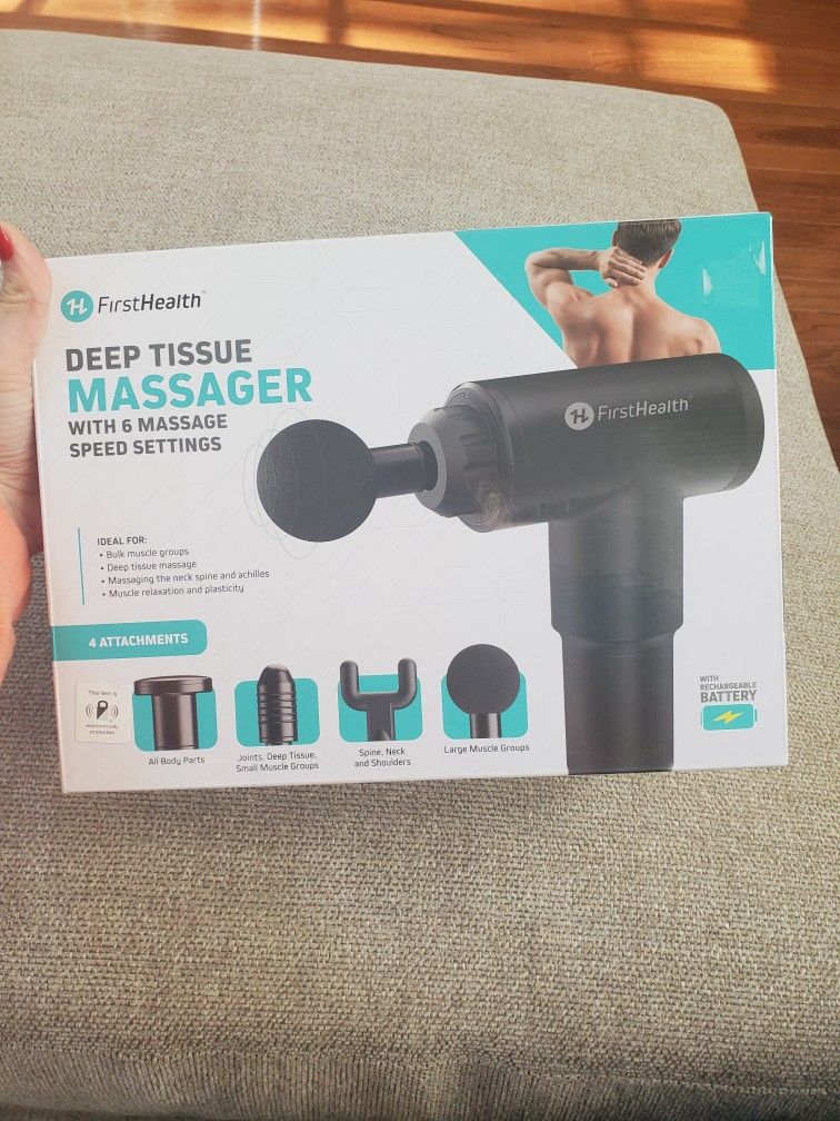 Brand new First Health Deep Tissue Massager