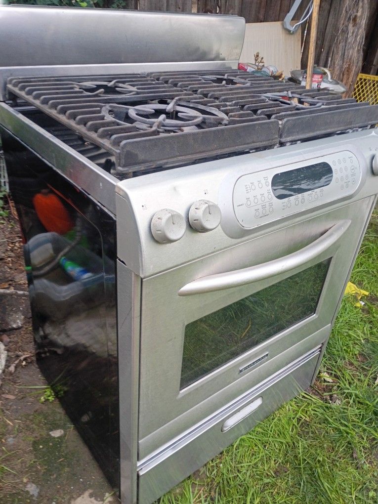 KITCHEN AID GAS STOVE TOP (OBO)
