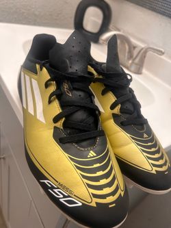 Adidas Men’s F50’s Elite Messi FG Gold/Black/White
