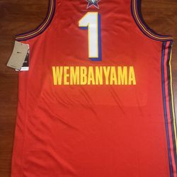 Wembanyama NBA Allstar Jersey 2025