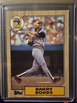 Barry Bonds Topps Baseball 