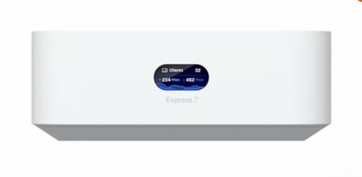 Ubiquiti UniFi Express 7 Mesh-scalable, super-compact 10G Cloud Gateway with integrated WiFi