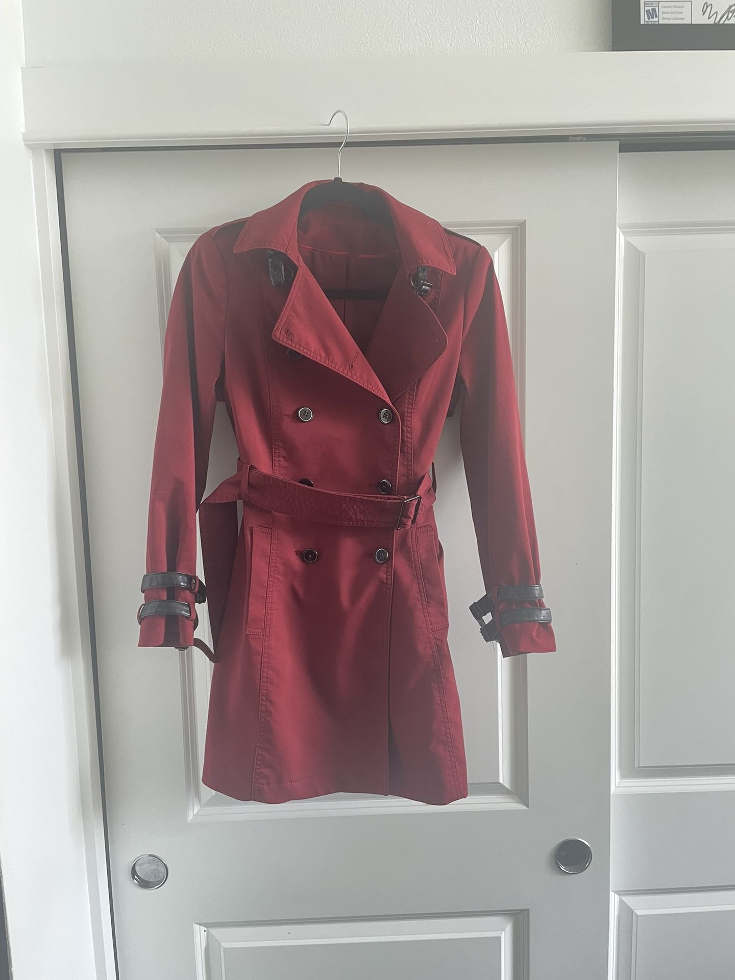 white house black market trench coat