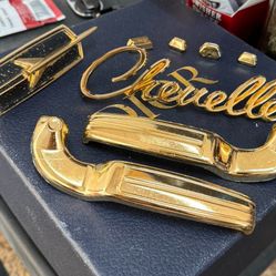 24k Gold Plating Car Parts 