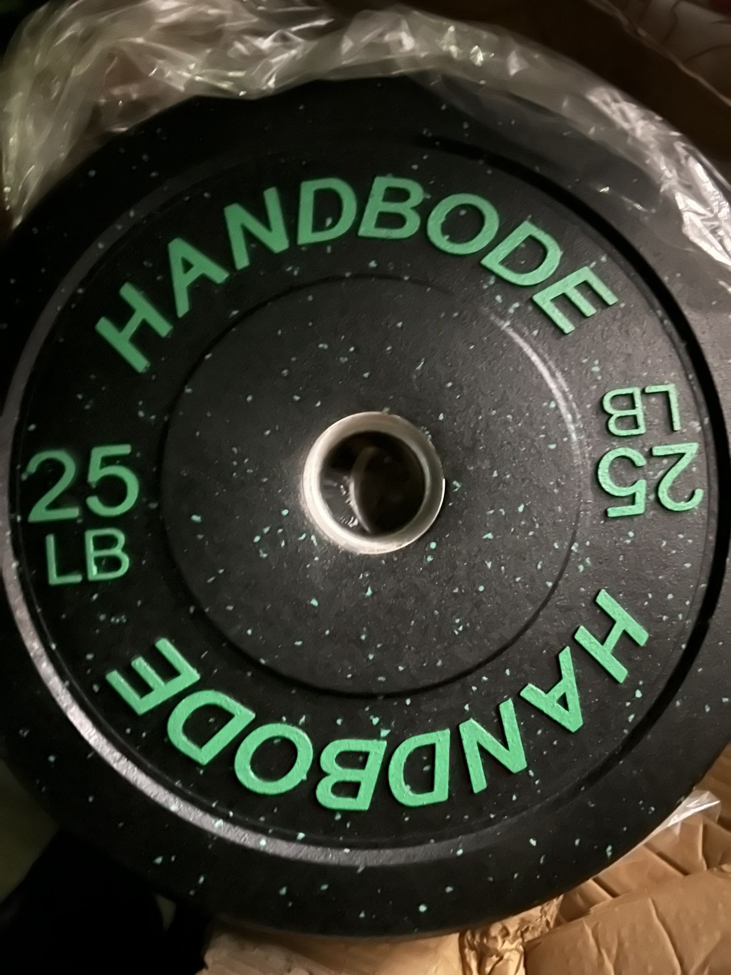 A pair of a bumper weights they are new