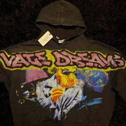 VALE FOREVER CAMEL BIG BLING HOODIE BLACK