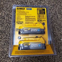 Dewalt Power Stack Batterys 