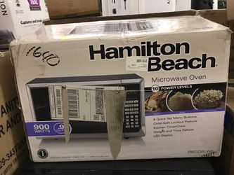 New Hamilton Beach Microwave
