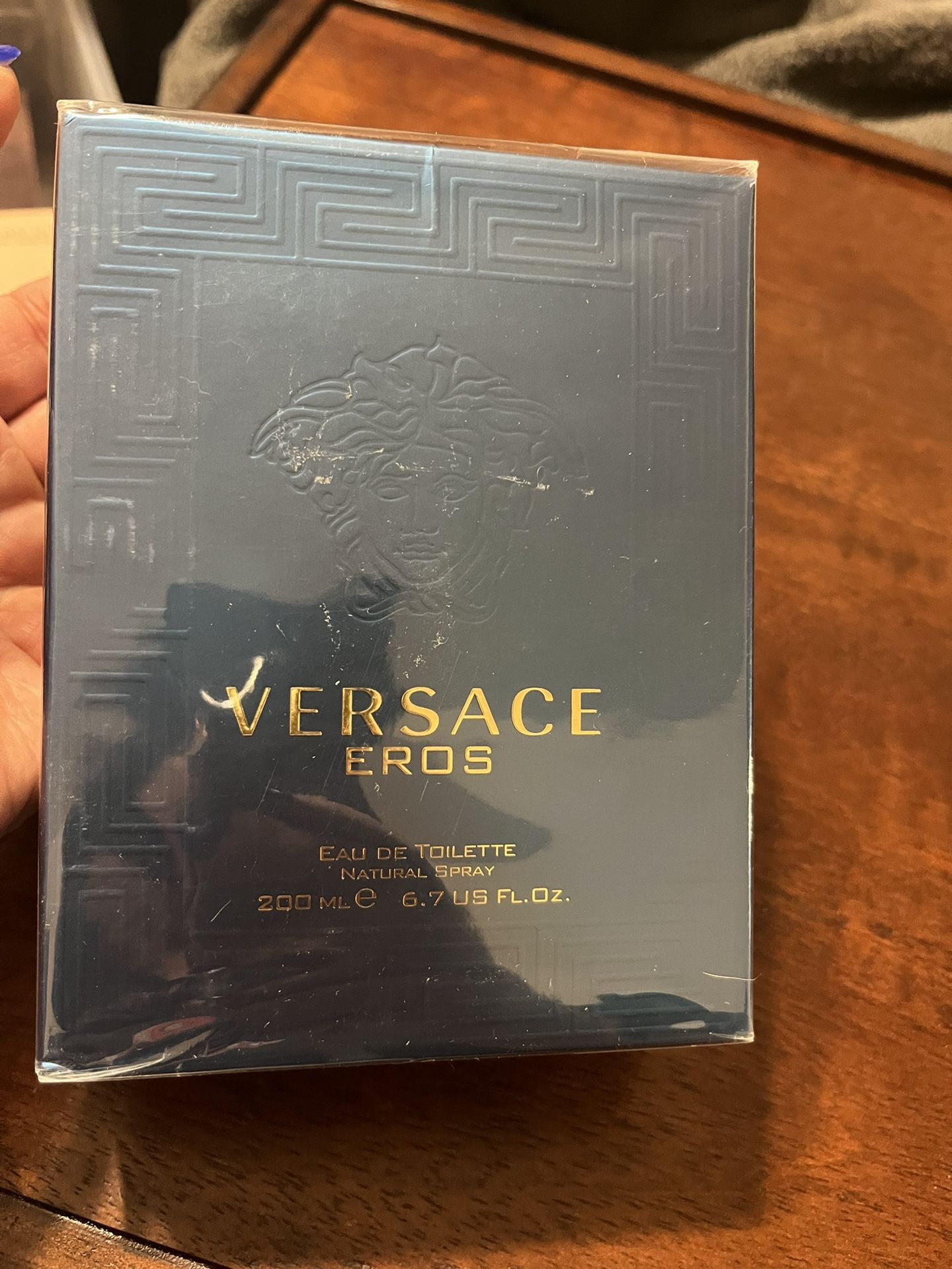 BRAND NEW - 6.7 fl oz/200 ml - Versace Eros for Men Eau de Parfum Spray