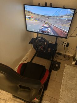 GTOmega racing Simulator With Logitech G29