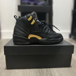 Black Taxi Jordan 12’s (GS)