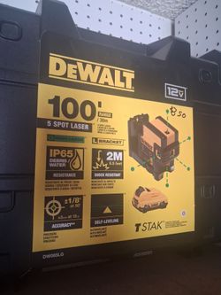 DEWALT DW085LG 12V 5 Spot Green Laser