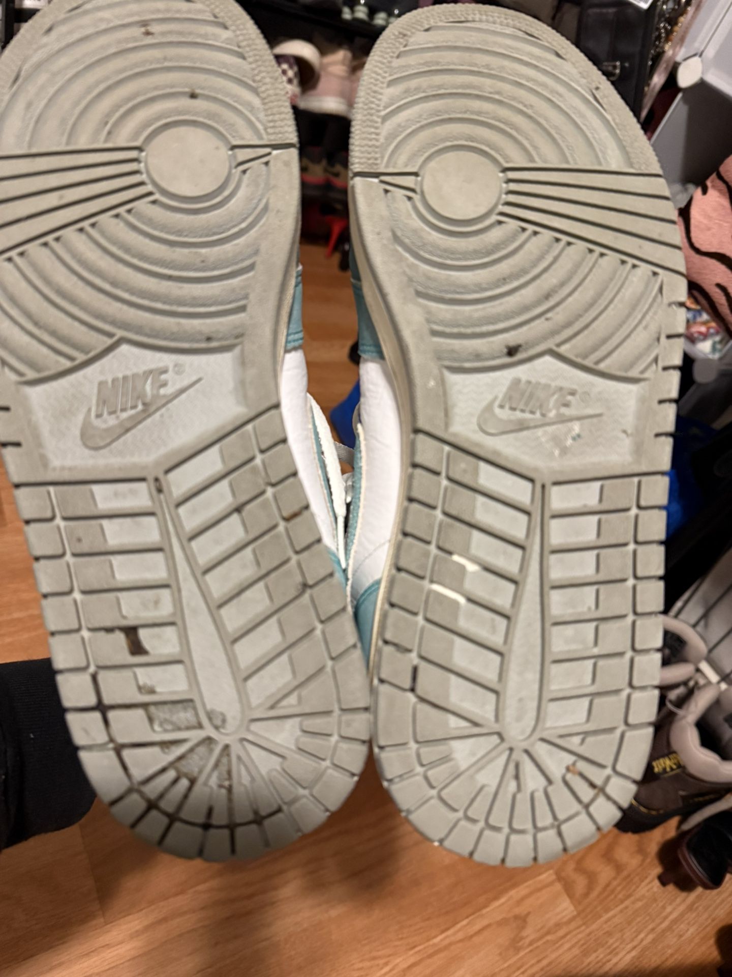 Jordan 1 Turbo Green, Worn 3x