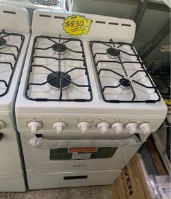 Avanti 24" White Gas Range- Great for Compact Units