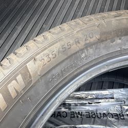 Almost New Michelin Defender 2 235/55R20 Tire – Only 300 Miles!