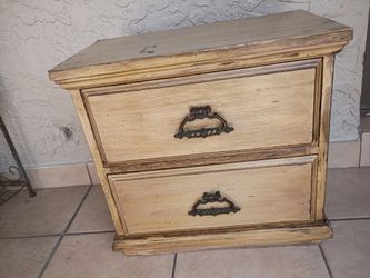 Free- Distressed Finish Night Stand