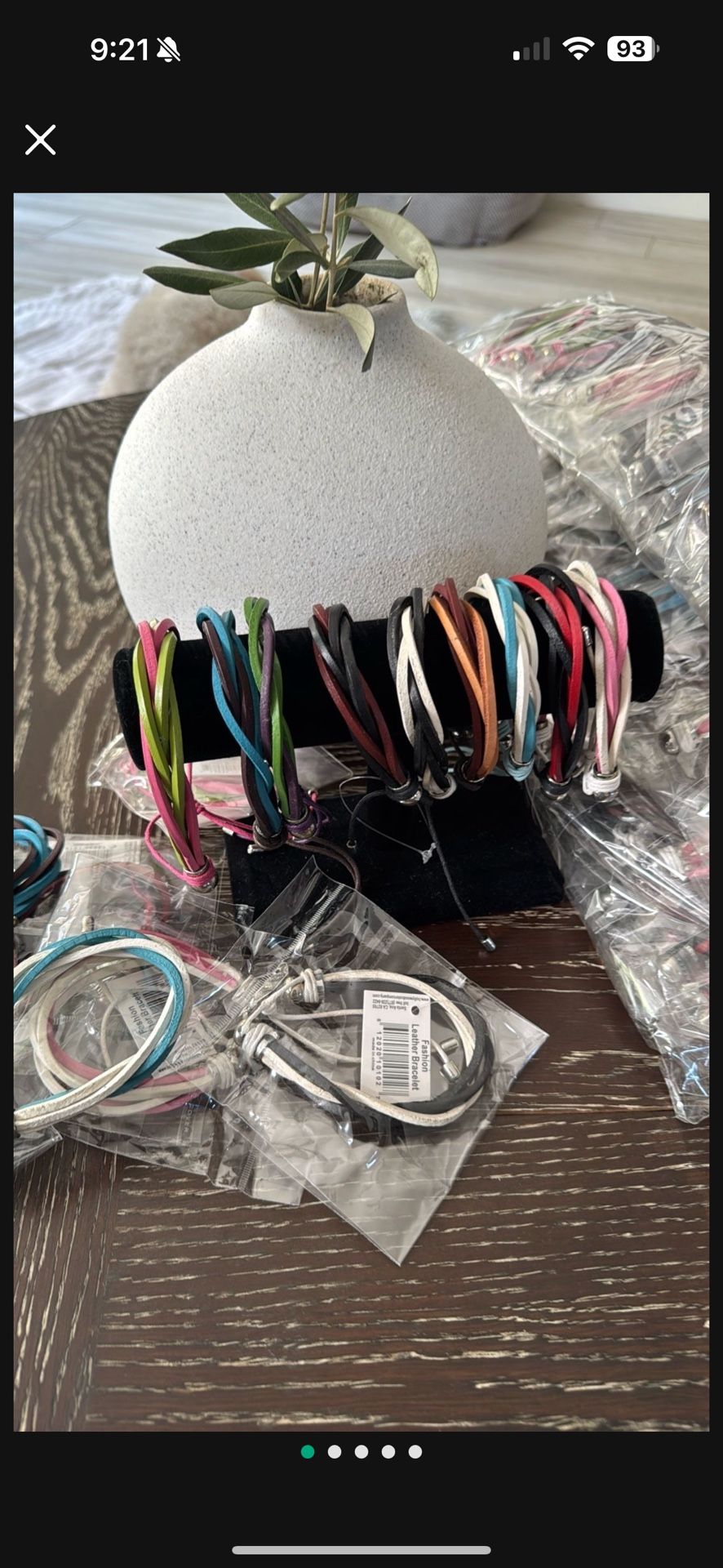 Leather Braided Bracelets