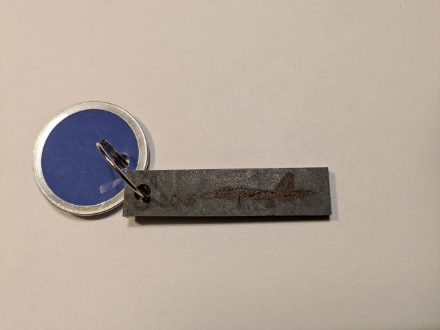 ♥️Keychain Piece Of russian Su-35 Jet 🇺🇦