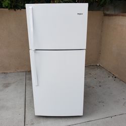 Whirlpool Refrigerator 19cu Ft 30x32x66👌👍3 MONTHS WARRANTY 