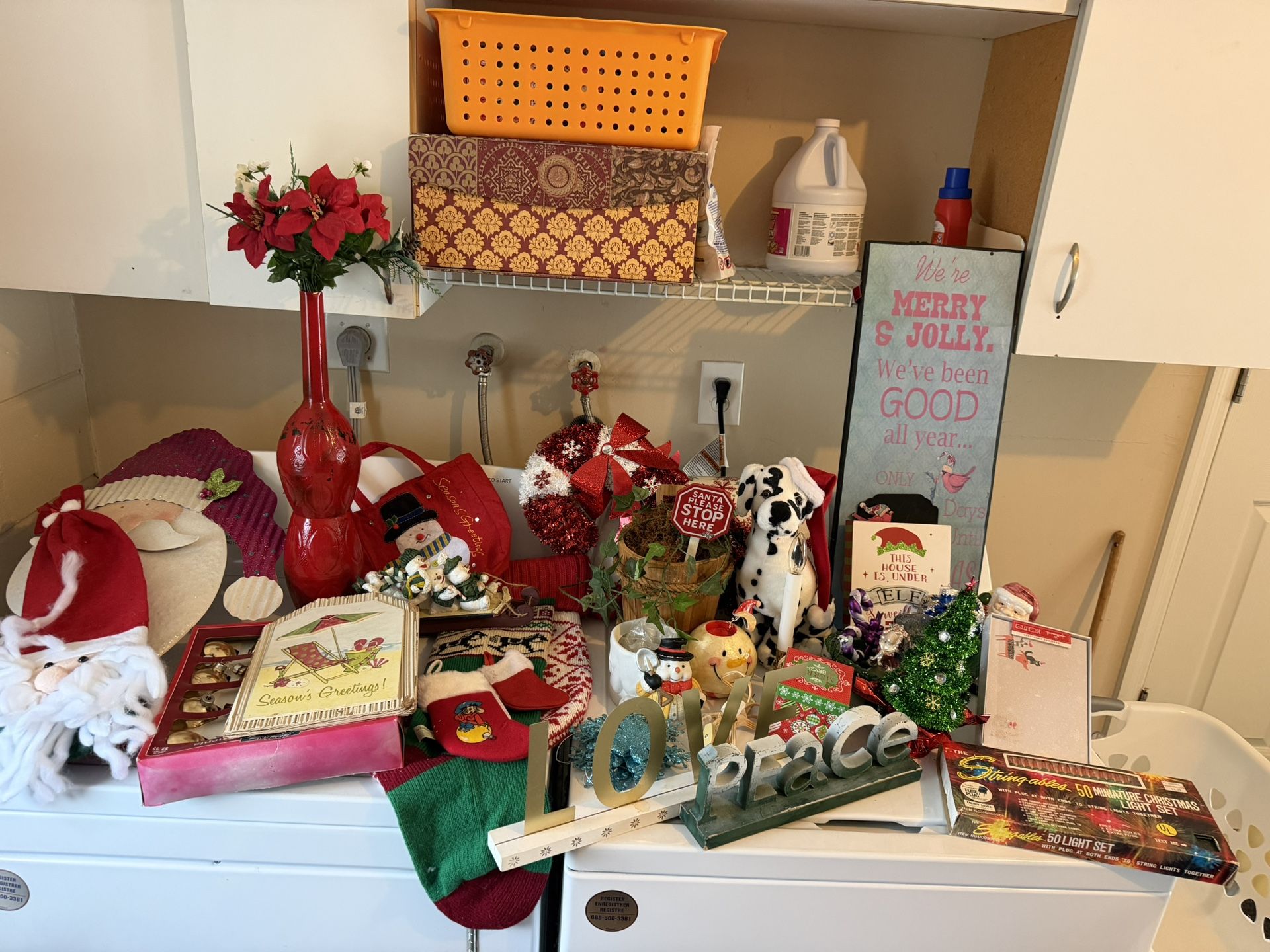 Last Chance Over 30 Christmas Items Package Plus Polar Express Train Plastic Truck Set