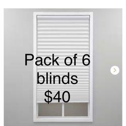 StyleWell White Cordless Light Filtering Polyester Pleated Shades - 23.5 in. W x 48 in. L