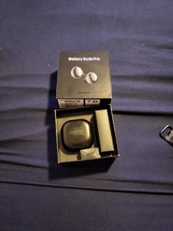 Black Samsung Galaxy Buds Pro, Bluetooth Earbuds, True Wireless, Noise Canceling