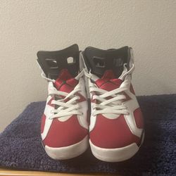 Jordan 6 Carmine Size 9.5 (No Box)