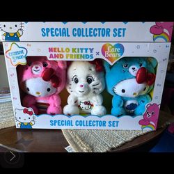 Carebear Hello Kitty And Friends Collectors Set