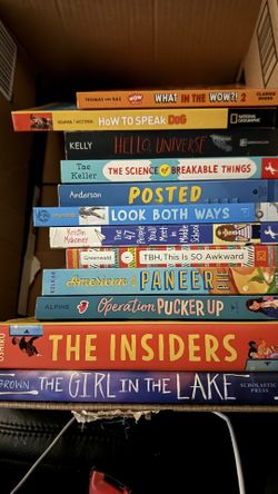 12 Brand New Middle School/teen Chapter Books From Barnes and Noble! 
