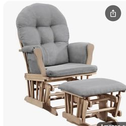 Brand New Glider And Ottoman 