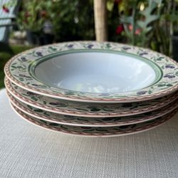 Salad/soup Plates Set 5 Dlrs