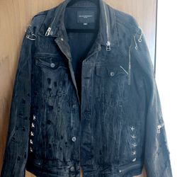 Cult Of Individuality Denim Jacket. Black 