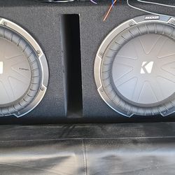 2 12 Kicker Comp q With Amplifier And Epicenter 
