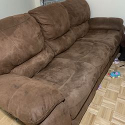 Comfy Reclining Sofa