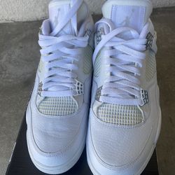 Jordan 4 Silver Anniversary SZ 10 Cash Or Bitcoin Only