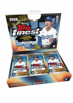 Topps Finest MLB 2026 Hobby Box