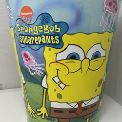 Vintage Spongebob Squarepants Popcorn Tin By Frankford Candy And Chocolate
