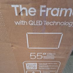 SAMSUNG 55"INCH THE FRAME TV LS03F QLED 4K 