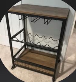 Adorable bar/coffee cart!